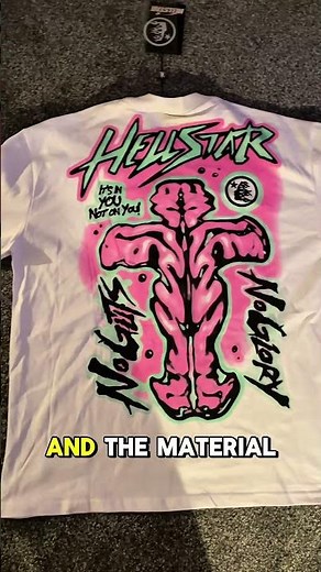 $13 hellstar tee WITH nfc 😩😩 #acbuy #review #allchinabuy #hellstar #haul #unboxing #test #agent #c
