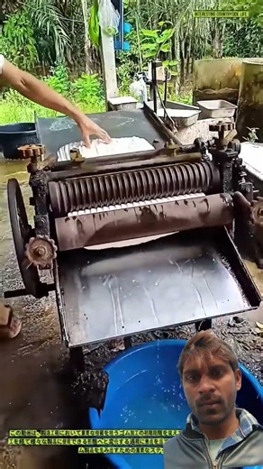 Initial processing of rubber - a step in the manufacturing process