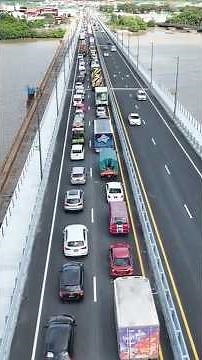 Chaos On New Demerara River Bridge