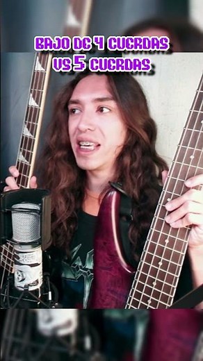 bajo de 4 cuerdas vs 5 cuerdas