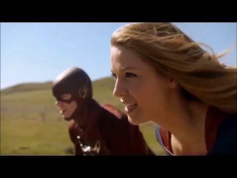 Flash vs Supergirl Race (Supergirl Season 1, Episode 18)