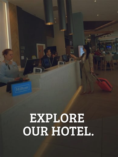 Explore HGI Abingdon. ✨️ It's the best place to be. ❤️ #hgiabingdon #hiltonhotel #hiltonforthestay #abingdon #hotelrestaurant