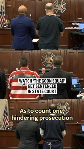 Watch the 'Goon Squad' get sentenced in state court