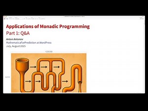 Applications of Monadic Programming, Part 1, Questions & Answers