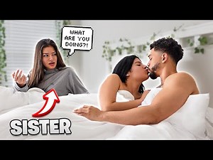 HER SISTER WOKE UP AND CAUGHT US...