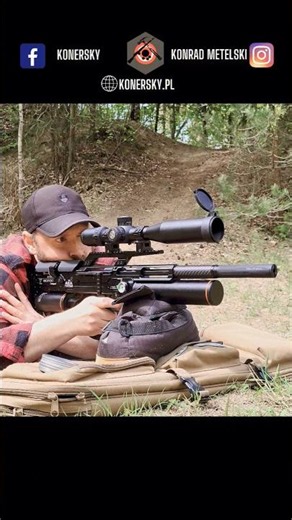Mili Państwo AEA Sonic Compact🫡 #konersky #pcphunters #aeaairguns #airgunshooter #pcpairgun #hunter