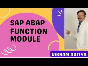 SAP ABAP Function Module