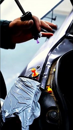 This Simple Trick Removes Car Dents Instantly | DIY car dent repair #dentrepair