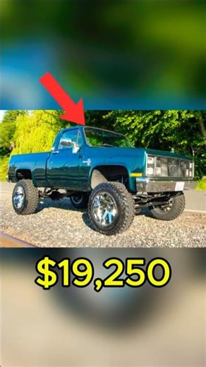 This Square Body Has Tahoe Power #carauction #cardealership #copart