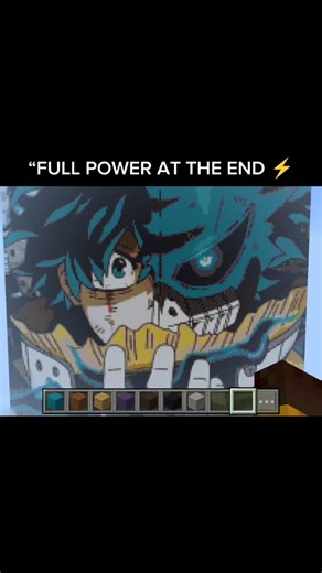 Deku Awakens 💚 | Minecraft Anime Build ⚡ (Insane Detail)