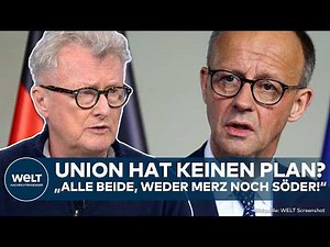 CDU-PARTEITAG: Kein Plan der Union für Deutschland? Heftige Analyse der Reden von Merz und Söder
