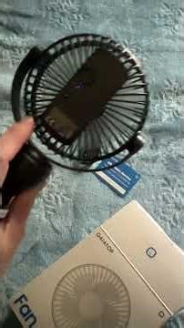 Gaiatop Mini Portable Stroller Fan, Battery Operated Small Clip on, Detachable 🔗👇❤️