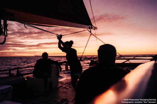 Hōkūleʻa crew sights land in the Tuamotus, continues toward Taputapuātea | Maui Now