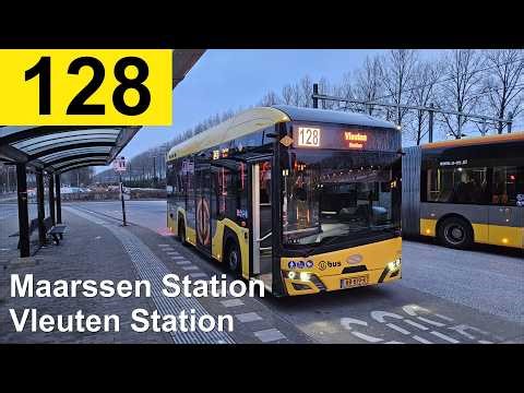 U-OV lijn 128: Maarssen Station - Vleuten Station | Transdev Utrecht | Transdev 7710 | 2026