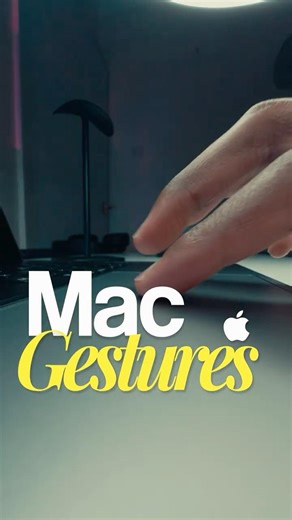 Secret MacBook touchpad gestures!#MacBook #mac #tech #tutorial #techtok