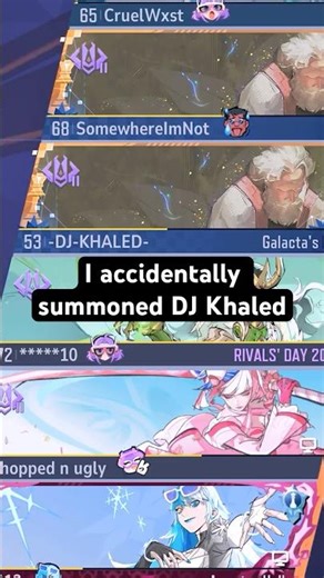 i accidently summoned dj khaled