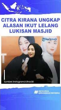 Citra Kirana Wins Mosque Painting Auction, Her Real Reason Is Commendable!