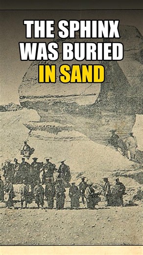 The Great Sphinx Kept Disappearing Into the Sand