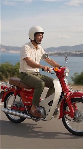 2026 Honda Super Cub UNVEILED! 😲 Why This Tiny Bike Still Rules the World! #hondasupercub #honda