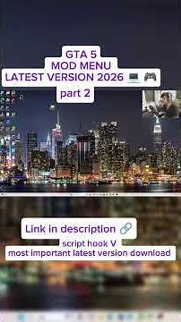 how to install mods menu latest version installed GTA V 2026 #gta5 #modemenu #latestupdate #gtamods