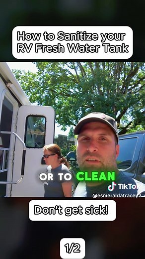 How to Sanitize Your RV Fresh Water Tank Quickly