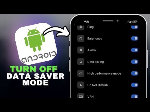 How To Turn Off Data Saver Mode On Android in SECONDS!