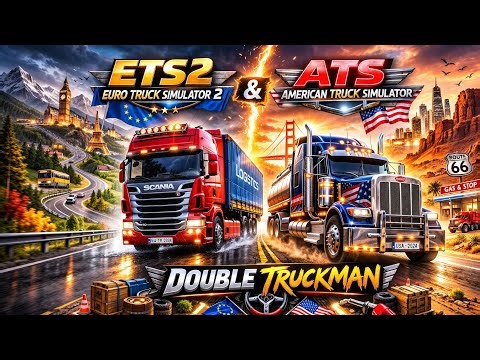 Euro Truck Simulator 2 + American Truck Simulator Double | Indian Driving Experience #ets2 #ets2mods