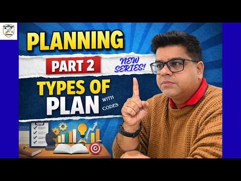 Planning – Types of Plans (Part 2) |ISC Class 12 COMMERCE | ONE SHOT| CODES |BACKBENCHERS ACADEMY