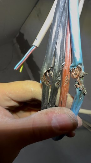 2.6K views · 1K reactions | Jeg vægler at dele denne video fordi alle kan lave fejl. Ingen er perfekte. Og holdkæft så kan vi grine af idioten som holdte borhammeren lidt for skævt. | Elektrikeren Holleufer | Facebook