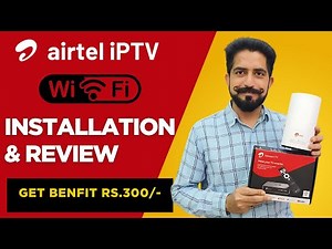 Airtel AirFiber & IPTV Full Setup | Unboxing, Installation, Plans, Speed Test, OTT, Review 2025