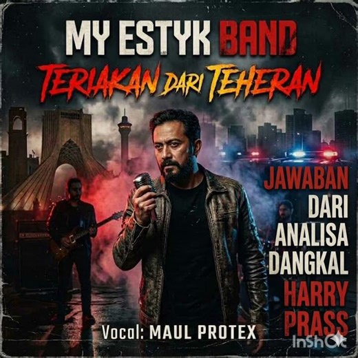 TERIAKAN DARI TEHERAN - MY ESTYK BAND (Vocal: MAUL PROTEX) | Sanggahan Untuk Harry Prass