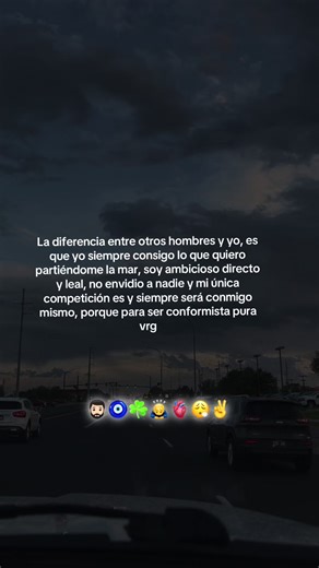 Mi Única Competencia Soy Yo Mismo: Ambición y Lealtad