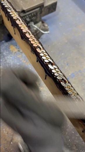 HANDFILED Miami FÍGARO chain. The PROCESS of how it’s DONE! #gusvillajewelry #cubanlinkchain