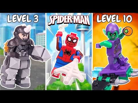 Lego Spider-Man VS. All Villains!