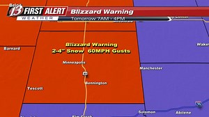 10K views · 63 reactions | Snow and winds to 60MPH arrive tomorrow! | WIBW 13 Weather | Facebook