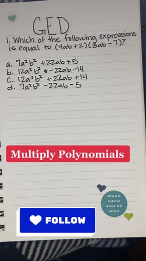 Multiplying Polynomials with the Box Method - GED Math Help