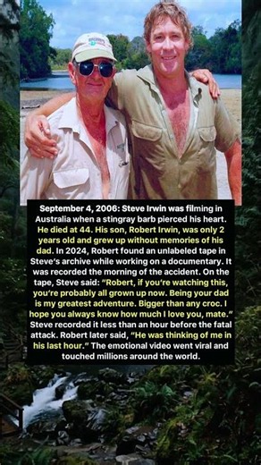 Steve Irwin’s Final Message to Robert