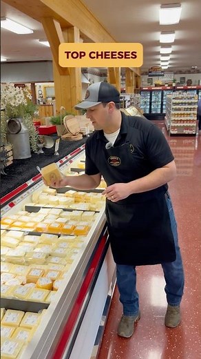 Top cheese for melting and snacking!