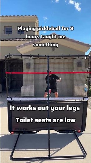 Pickleball Rebounder Practice Anywhere 🏓🔥 | Easy & Fun Training