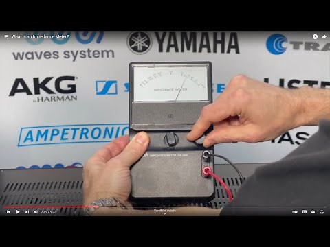 Why you need an Audio Impedance Meter for Commercial Sound Systems