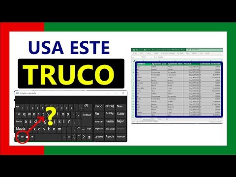 How to select ALL in Excel using the KEYBOARD 📗⌨