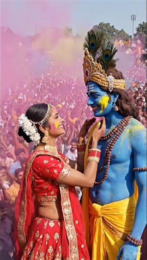 🌺रंग लेके खेलते थे 🙏 #holi