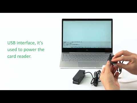 Magnetic Stripe Card Reader​ MSR Reader MSR100 with RS232 Interface