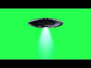 UFO Flying Saucer 60FPS Green Screen | Alien Vehicle Green Screen | Sky Fx