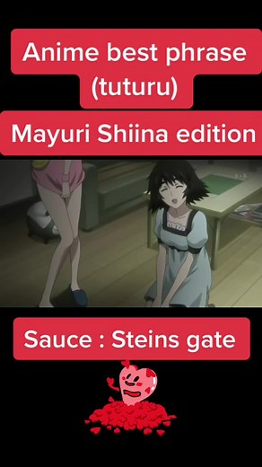 Mayuri Shiina Tuturu Sound | Steins Gate Anime Notification Sound