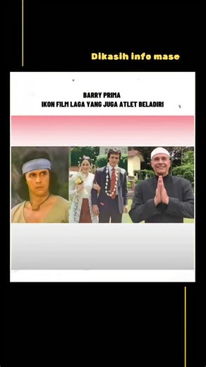 Dikasih Info Mase on Instagram: "Barry Prima adalah nama yang tidak asing bagi pecinta film laga Indonesia. Aktor legendaris ini dikenal melalui peran-perannya yang penuh aksi dan karisma. Selain karir cemerlangnya, keluarga Barry Prima juga menjadi sorotan publik. Barry Prima, yang memiliki nama asli Hubertus Barry Knoch Prima, lahir pada 19 Agustus 1954 di Bandung, Jawa Barat. Ia adalah anak keenam dari sepuluh bersaudara dari pasangan ayah berdarah Belanda dan ibu asal Indonesia. Dengan tingg