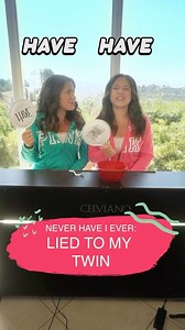 Dambrosio Twins do the Never Have I Ever Challenge #neverhaveiever #twins #teens | Bianca and Chiara D'Ambrosio