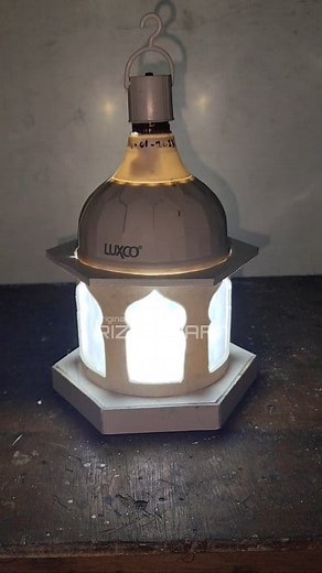 53K views · 685 reactions | idea for making Ramadan lanterns from used PVC #tutorial #idea #creative | Rizki Craft | Facebook