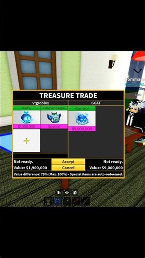 Blox Fruits Trading Control Day 6 #roblox