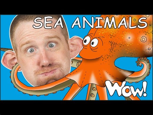 Steve and Maggie - Sea Animals For Kids
